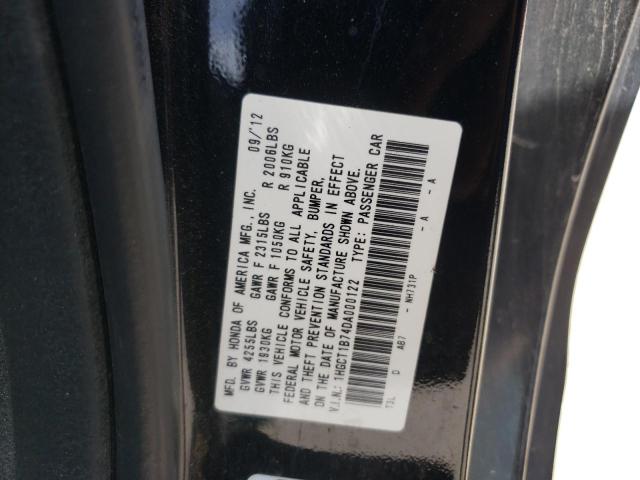 Photo 10 from auction – 2013 HONDA ACCORD EX with VIN 1HGCT1B74DA000122
