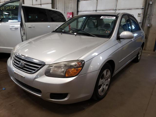 Photo 2 from auction – 2009 KIA SPECTRA EX with VIN KNAFE221995645787
