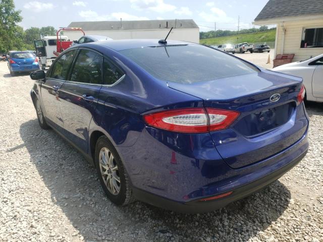 Photo 3 from auction – 2016 FORD FUSION S with VIN 3FA6P0G77GR250912