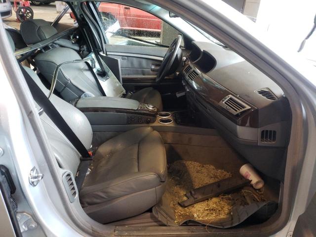 Photo 5 from auction – 2007 BMW 750 with VIN WBAHN83517DT73350