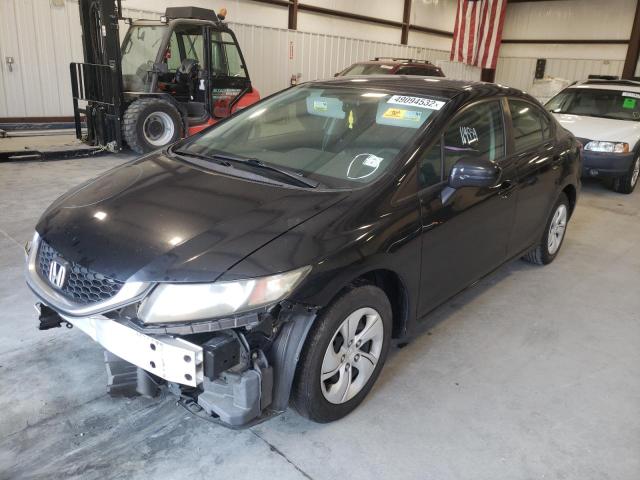 Foto 2 de la subasta – 2014 HONDA CIVIC LX con VIN 19XFB2F56EE086402