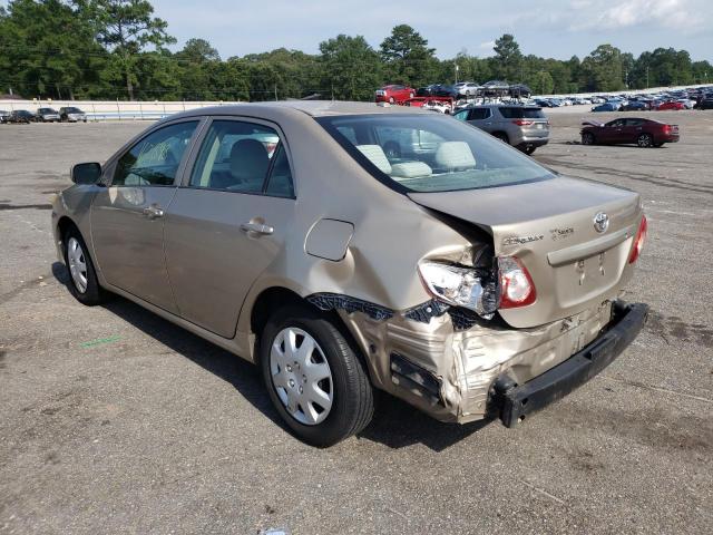 Photo 3 from auction – 2009 TOYOTA COROLLA BA with VIN 1NXBU40E09Z053024