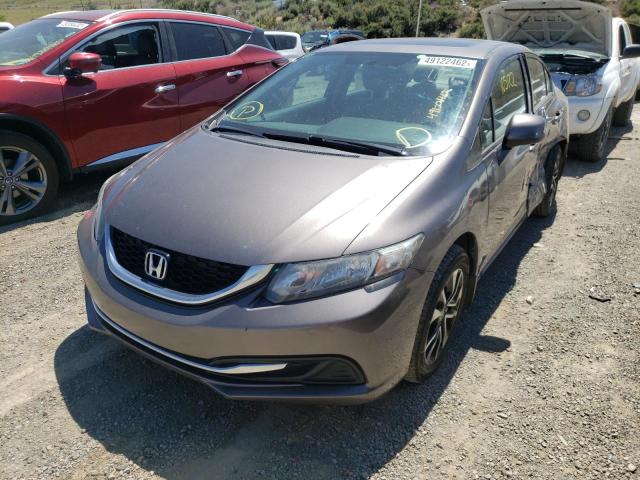 Photo 2 from auction – 2013 HONDA CIVIC EX with VIN 19XFB2F8XDE056988