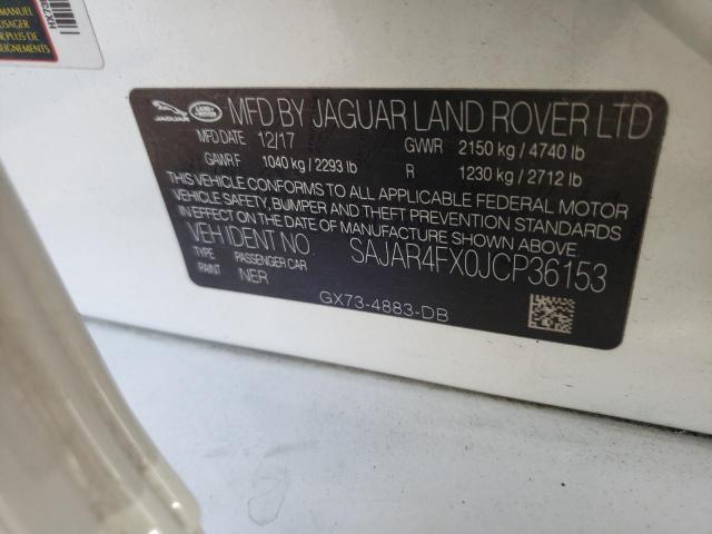 Photo 10 from auction – 2018 JAGUAR XE with VIN SAJAR4FX0JCP36153
