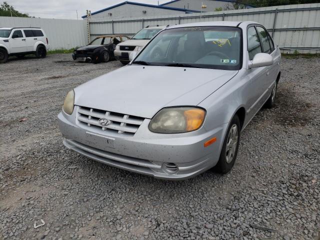 Photo 2 from auction – 2003 HYUNDAI ACCENT GL with VIN KMHCG45C33U425935