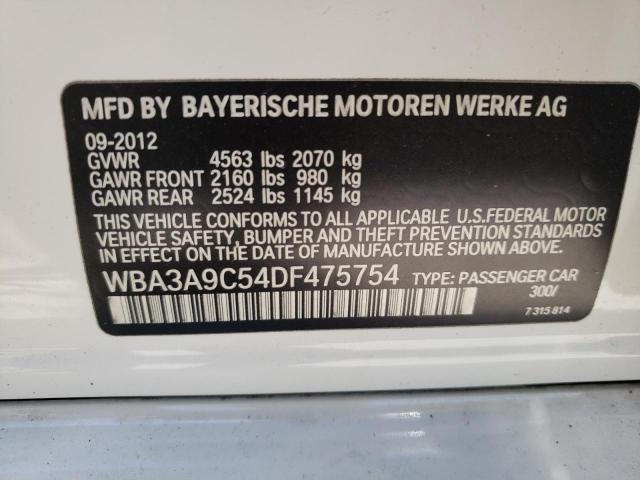Photo 10 from auction – 2013 BMW 335 I with VIN WBA3A9C54DF475754