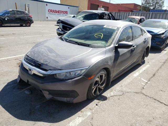 Photo 2 from auction – 2017 HONDA CIVIC LX with VIN 19XFC2F55HE081144