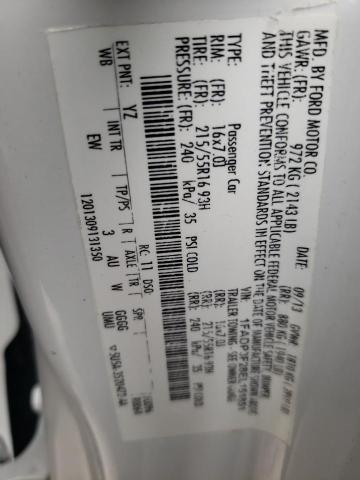 Photo 10 from auction – 2014 FORD FOCUS SE with VIN 1FADP3F28EL151851