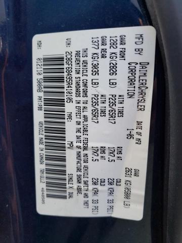 Photo 10 from auction – 2005 CHRYSLER PACIFICA T with VIN 2C8GF68495R410105