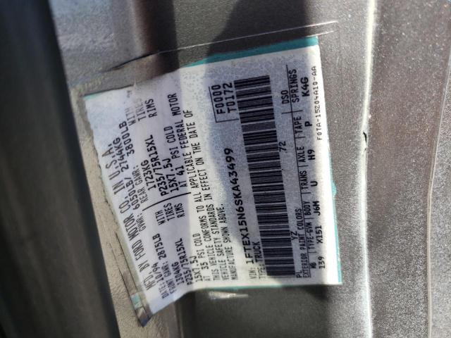 Photo 10 from auction – 1995 FORD F150 with VIN 1FTEX15N6SKA43499