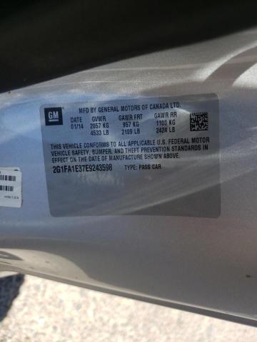 Zdjęcie 10 z aukcji – 2014 CHEVROLET CAMARO LS z VIN 2G1FA1E37E9243598