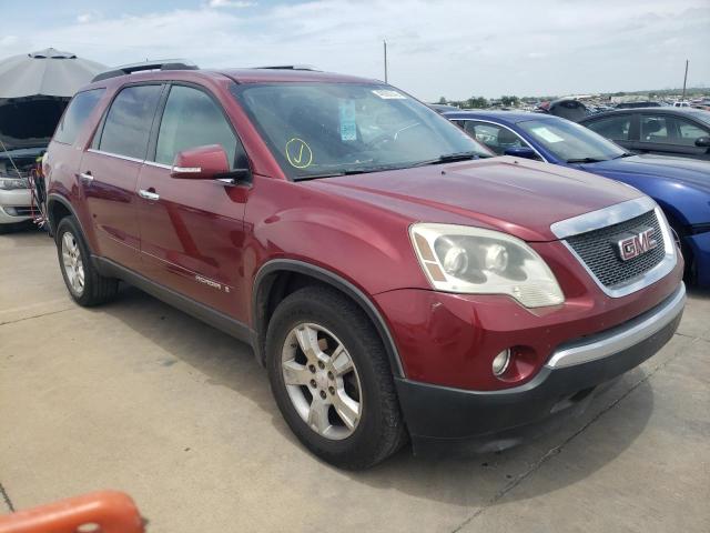 GMC ACADIA SLT 2008 with VIN 1GKER237X8J227187 - Photo from auction