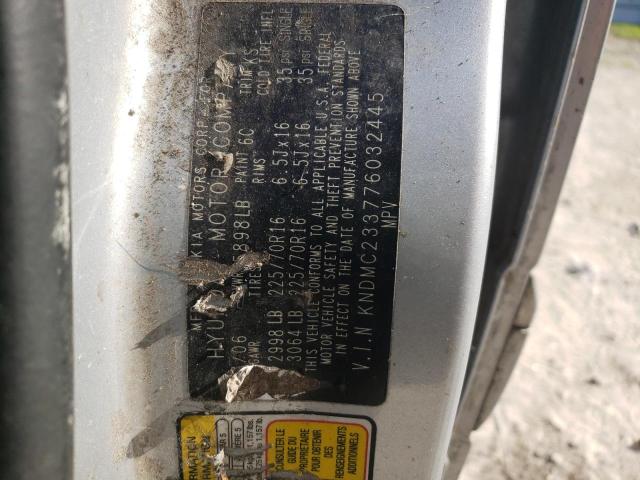 Zdjęcie 10 z aukcji – 2007 HYUNDAI ENTOURAGE z VIN KNDMC233776032445