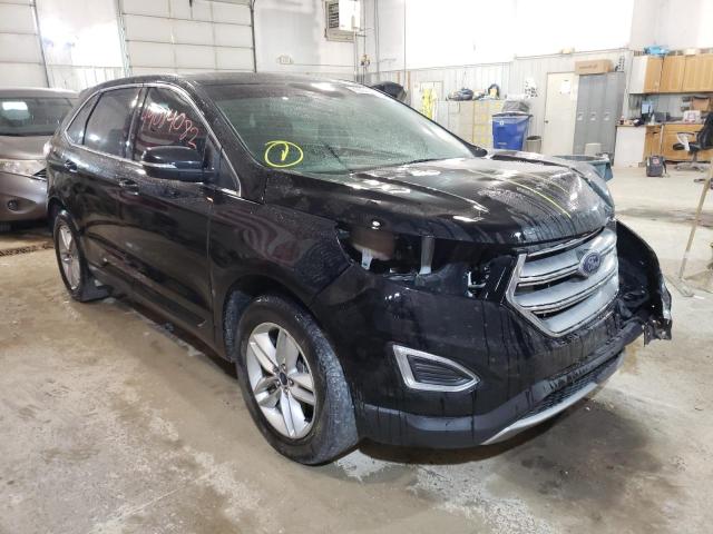 FORD EDGE SEL 2017 with VIN 2FMPK4J92HBC36054 - Photo from auction