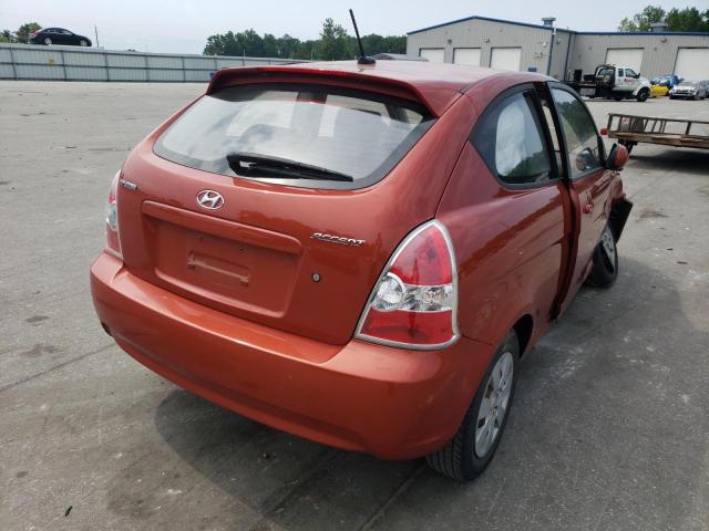 Photo 4 from auction – 2010 HYUNDAI ACCENT BLU with VIN KMHCM3AC2AU166151