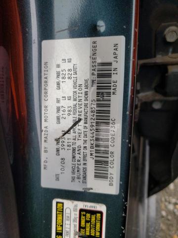 Photo 10 from auction – 2009 MAZDA 3 with VIN JM1BK344591248575