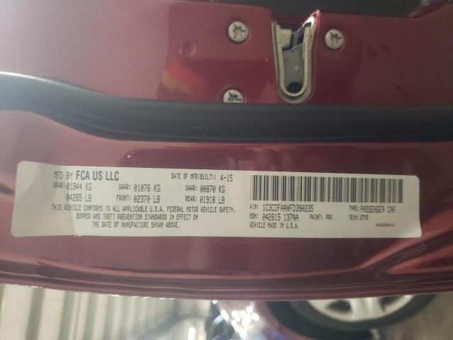 Photo 10 from auction – 2015 DODGE DART SE with VIN 1C3CDFAAXFD390235