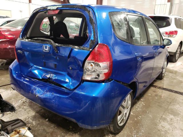 Photo 4 from auction – 2007 HONDA FIT with VIN JHMGD38437S051825