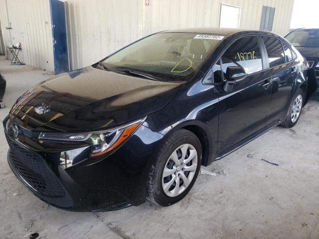 Photo 2 from auction – 2021 TOYOTA COROLLA LE with VIN JTDEPMAE8MJ182856