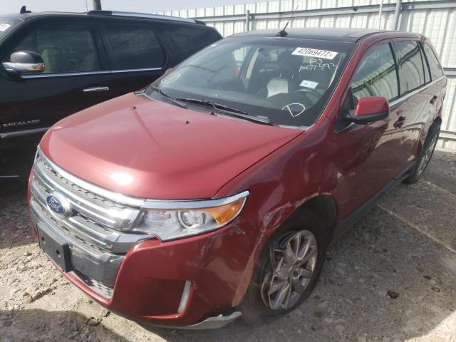Photo 2 from auction – 2012 FORD EDGE LIMIT with VIN 2FMDK3K91CBA57573