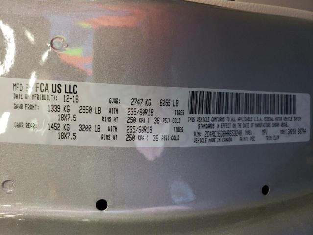 Photo 10 from auction – 2017 CHRYSLER PACIFICA T with VIN 2C4RC1EG6HR653248