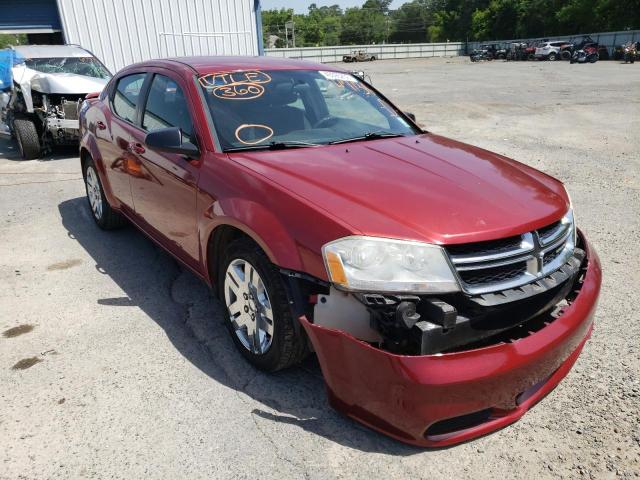 DODGE AVENGER SE 2014 with VIN 1C3CDZABXEN217138 - Photo from auction