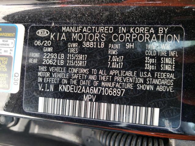 Photo 10 from auction – 2021 KIA SELTOS S with VIN KNDEU2AA6M7106897