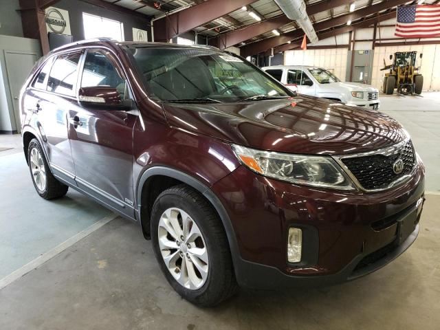 KIA SORENTO EX 2015 with VIN 5XYKUDA78FG647314 - Photo from auction