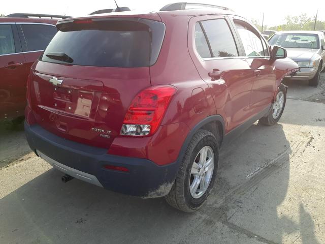 Photo 4 from auction – 2015 CHEVROLET TRAX 1LT with VIN KL7CJRSBXFB116653