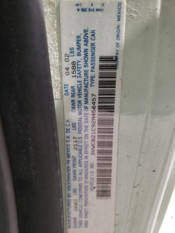 Photo 10 from auction – 2002 VOLKSWAGEN NEW BEETLE with VIN 3VWCB21C92M456457