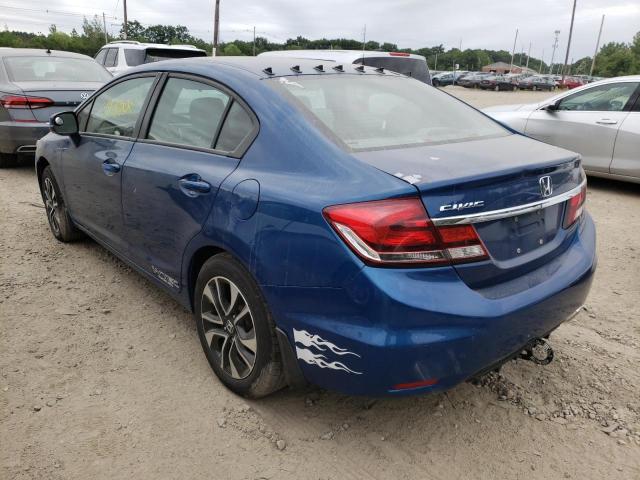 Photo 3 from auction – 2013 HONDA CIVIC EXL with VIN 19XFB2F92DE239293