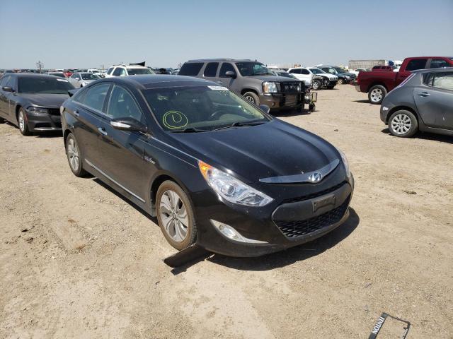 HYUNDAI SONATA HYB 2015 with VIN KMHEC4A46FA121376 - Photo from auction