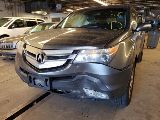 Photo 9 from auction – 2008 ACURA MDX TECHNO with VIN 2HNYD28698H553663
