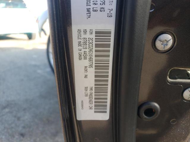 Photo 10 from auction – 2019 DODGE CHALLENGER with VIN 2C3CDZAG1KH687705