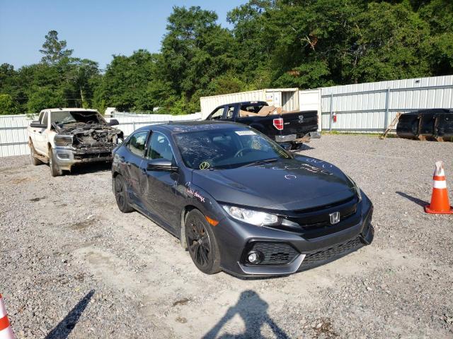 HONDA CIVIC EX 2017 with VIN SHHFK7H5XHU220352 - Photo from auction