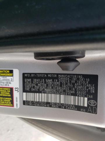 Photo 10 from auction – 2010 TOYOTA COROLLA BA with VIN 2T1BU4EE6AC465415