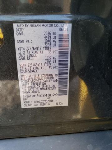 Photo 10 from auction – 2014 NISSAN ROGUE S with VIN 5N1AT2MT3EC848029