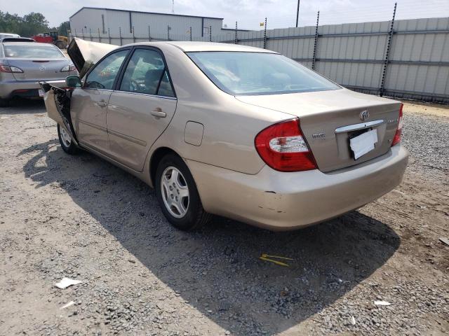 Photo 3 from auction – 2002 TOYOTA CAMRY LE with VIN 4T1BF32K02U032543