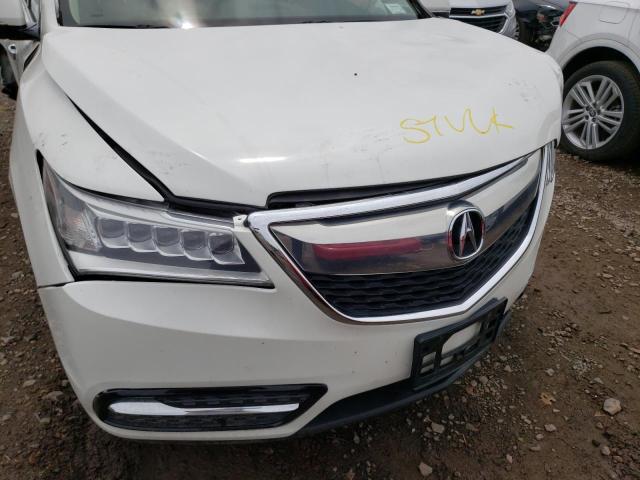 Photo 7 from auction – 2015 ACURA MDX TECHNO with VIN 5FRYD4H44FB021240