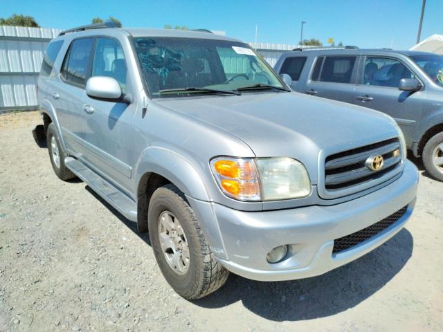 TOYOTA SEQUOIA SR 2002 with VIN 5TDZT34A12S082498 - Photo from auction