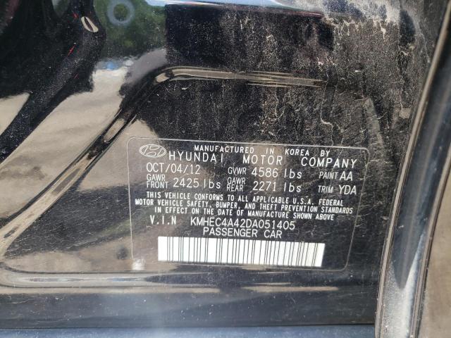 Photo 10 from auction – 2013 HYUNDAI SONATA HYB with VIN KMHEC4A42DA051405
