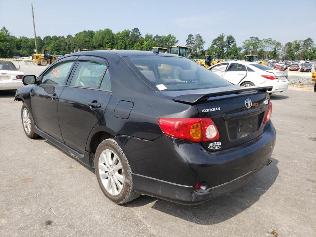 Photo 3 from auction – 2009 TOYOTA COROLLA BA with VIN 2T1BU40E19C155062