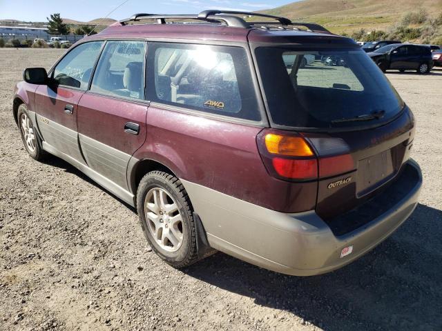 Photo 3 from auction – 2001 SUBARU LEGACY with VIN 4S3BH675917600112