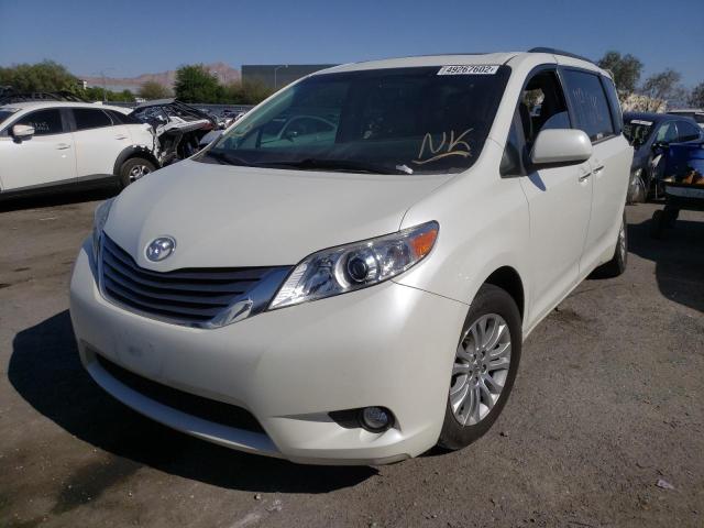 Photo 2 from auction – 2017 TOYOTA SIENNA XLE with VIN 5TDYZ3DC5HS842422