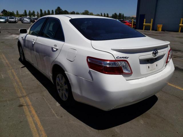 Photo 3 from auction – 2009 TOYOTA CAMRY HYBR with VIN 4T1BB46K39U080219