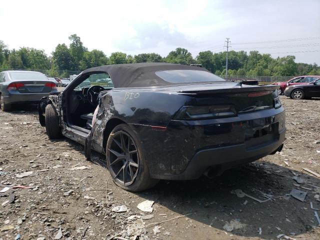 Photo 3 from auction – 2015 CHEVROLET CAMARO LT with VIN 2G1FD3D38F9262621