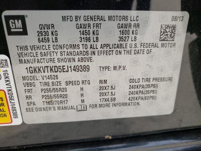 Photo 10 from auction – 2014 GMC ACADIA DEN with VIN 1GKKVTKD5EJ149389