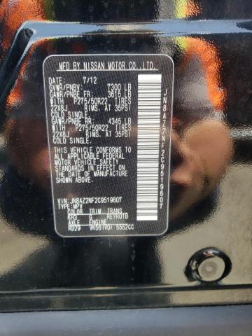 Photo 10 from auction – 2012 INFINITI QX56 with VIN JN8AZ2NF2C9519607