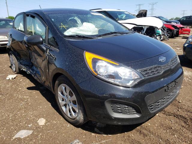 KIA RIO LX 2012 with VIN KNADM5A3XC6010951 - Photo from auction