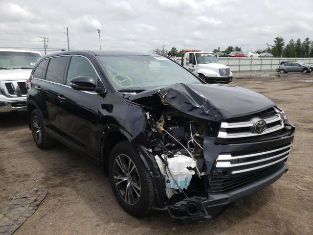 TOYOTA HIGHLANDER 2017 with VIN 5TDBZRFH8HS435583 - Photo from auction